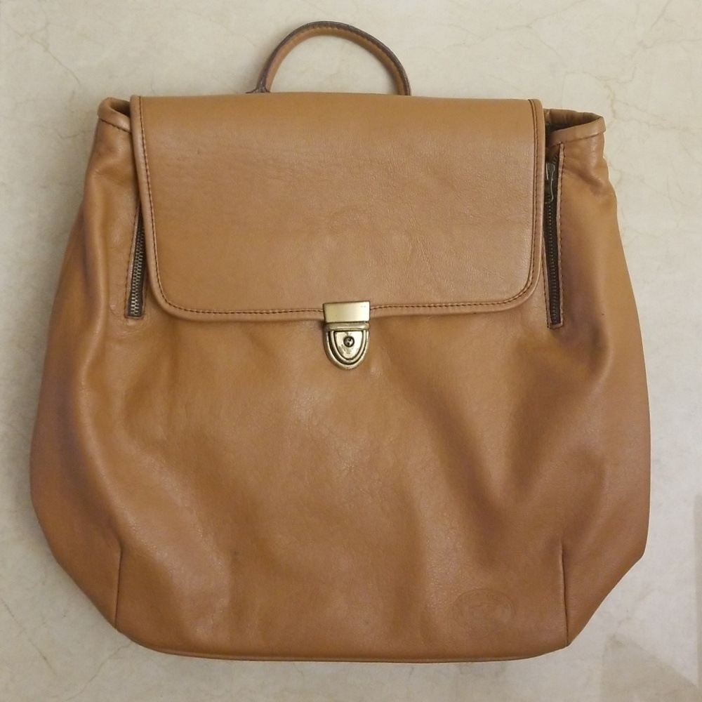 HANDMADE Leather Bookbag